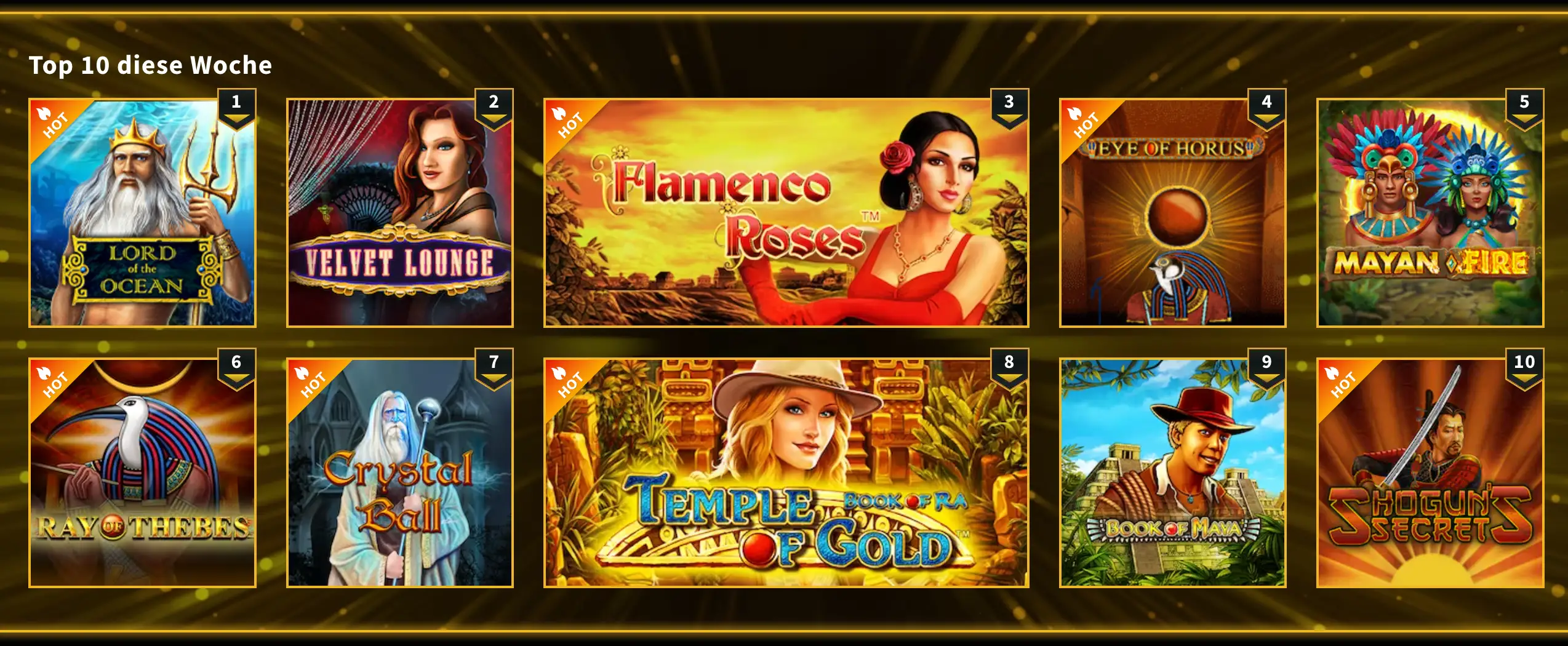 Besten Spielautomaten bei Star Games Casino