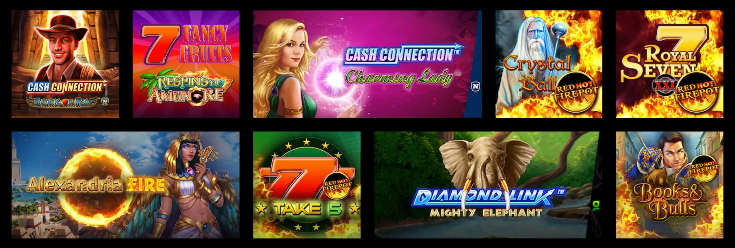 Spielautomaten bei Star Games Casino