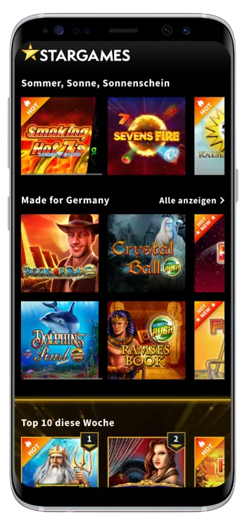 Star Games Casino Mobile App